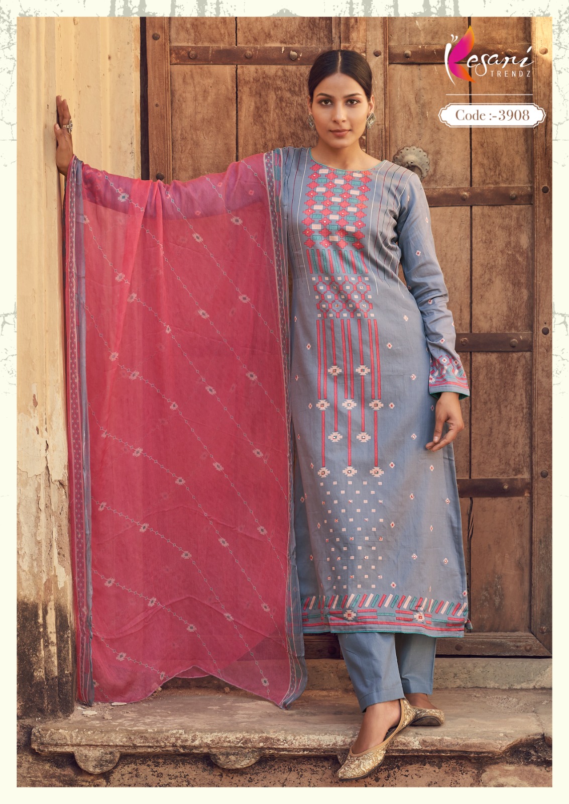 Kesari Kashmira Pant Style Dress Material Catalog Lowest Price